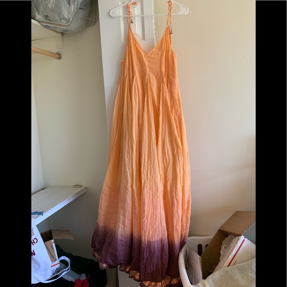 free people ombre maxi dress